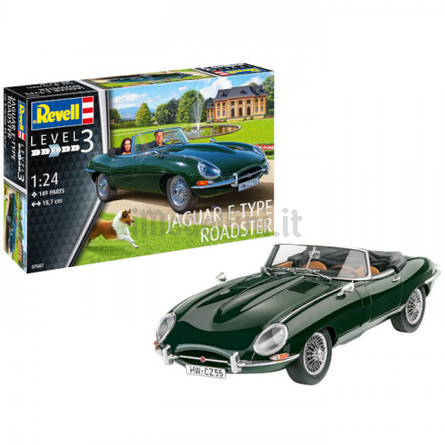 Jaguar E-Type Roadster 1:24