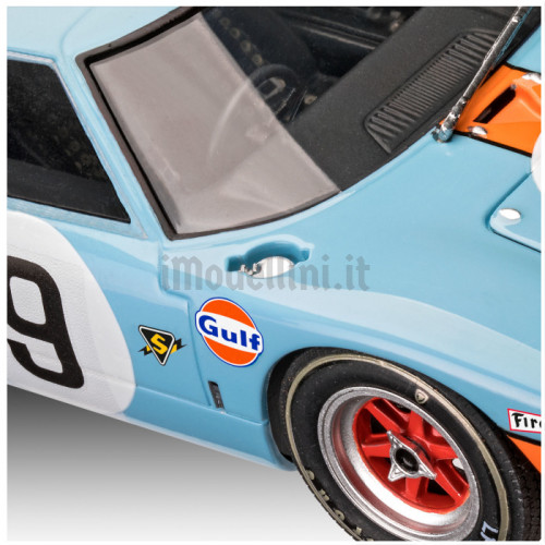 Ford GT40 Le Mans 1968 e 1969 Limited Edition 1:24