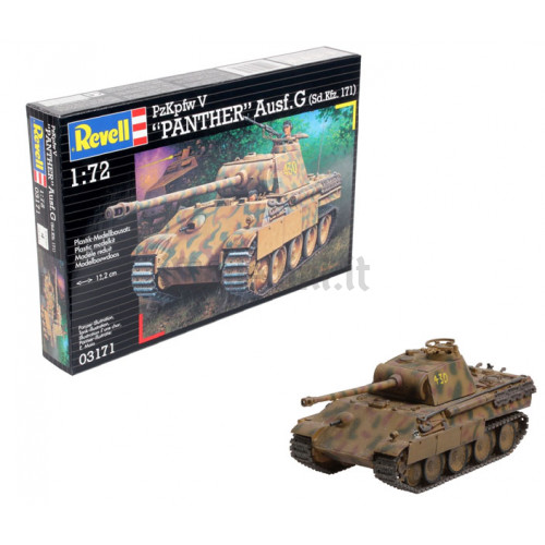 Carro Armato Tedesco Panzer V Panther Ausf.G 1:72