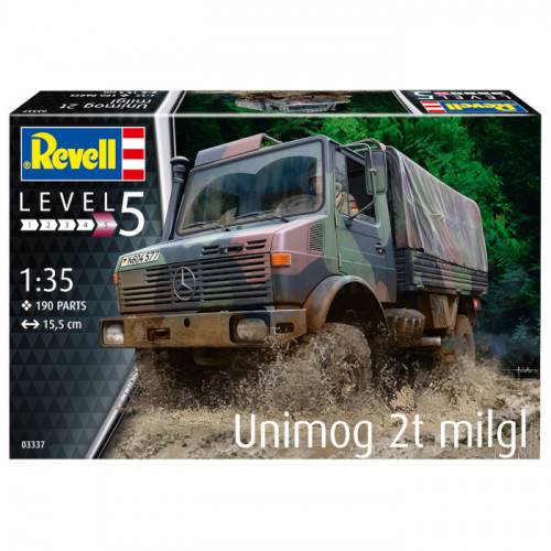 Camion Militare Unimog 2T milgl 1:35