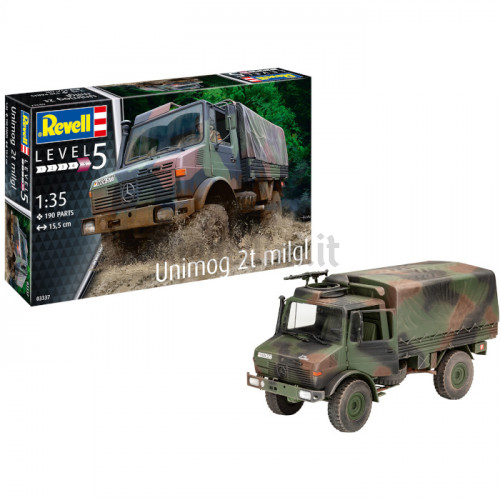 Camion Militare Unimog 2T milgl 1:35