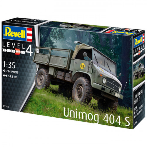 Camion Militare Unimog 404 S 1:35