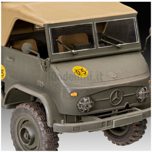 Camion Militare Unimog 404 S 1:35