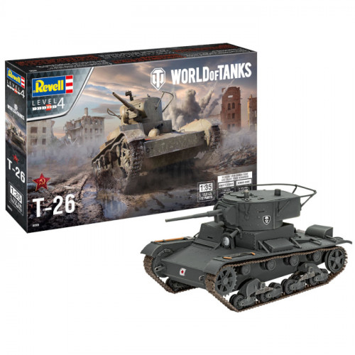 Carro Armato Sovietico T-26 1:35 - World of Tanks