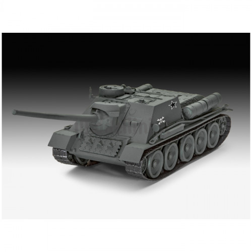 Cacciacarri Sovietico SU-100 Easy-Click 1:72 - World of Tanks