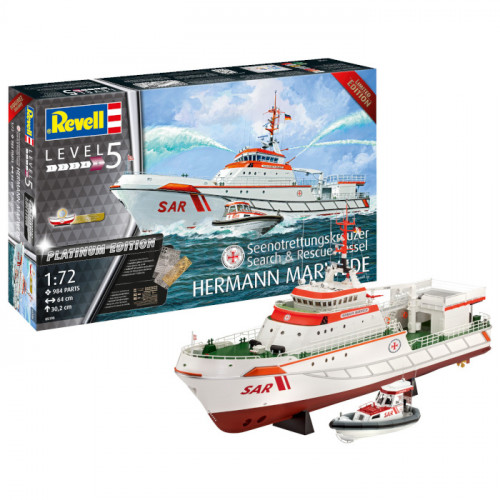 Nave da Ricerca e Soccorso SAR Hermann Marwede - Platinum Edition 1:72