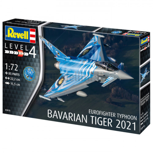 Eurofighter Typhoon Bavarian Tiger 2021 1:72