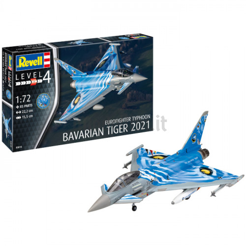 Eurofighter Typhoon Bavarian Tiger 2021 1:72