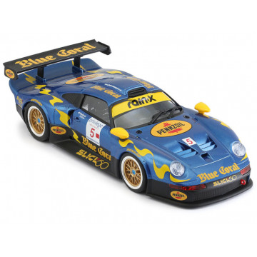 Porsche 911 GT1 n.5 Blue Coral-Slick 50 Racing