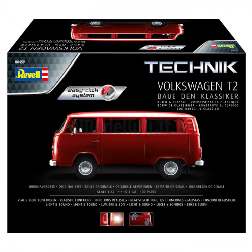 Volkswagen T2 Technik Easy-Click System 1:24