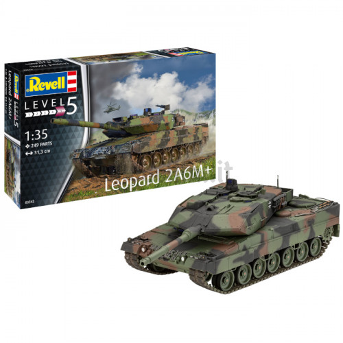 Carro Armato Leopard 2 A6M+ 1:35