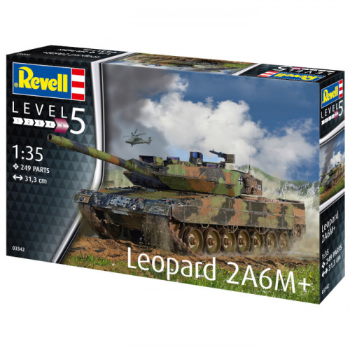 Carro Armato Leopard 2 A6M+ 1:35