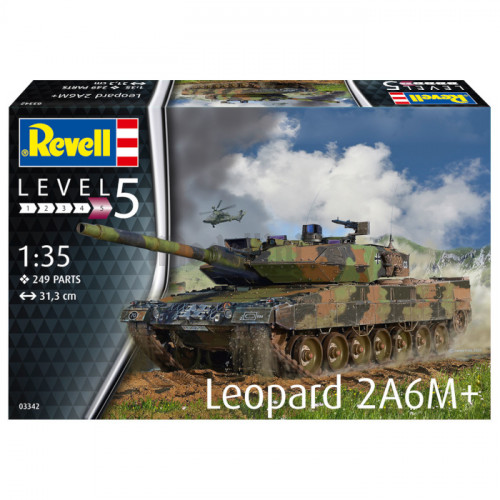 Carro Armato Leopard 2 A6M+ 1:35