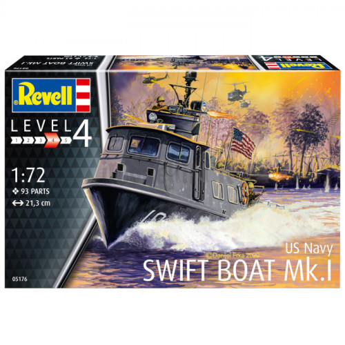 Motoscafo da Pattugliamento US Navy Swift Boat Mk.I 1:72