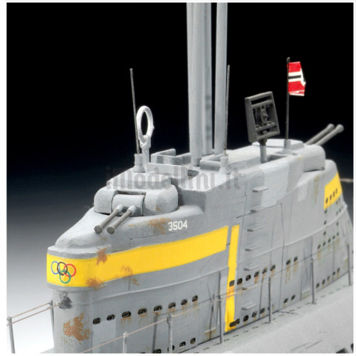 Sottomarino Tedesco Type XXI 1:144