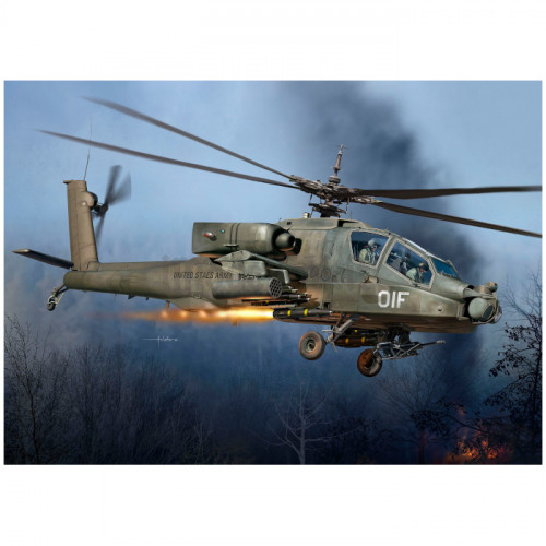 Elicottero da Combattimento AH-64A Apache 1:72