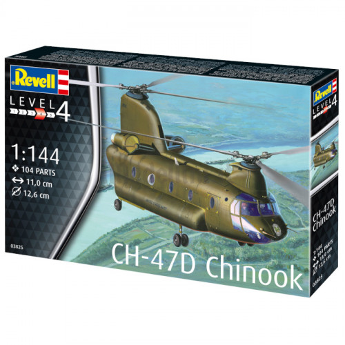 Elicottero CH-47D Chinook 1:144