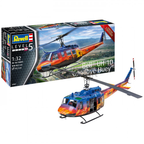 Elicottero Bell UH-1D Goodbye Huey 1:32