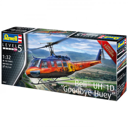 Elicottero Bell UH-1D Goodbye Huey 1:32