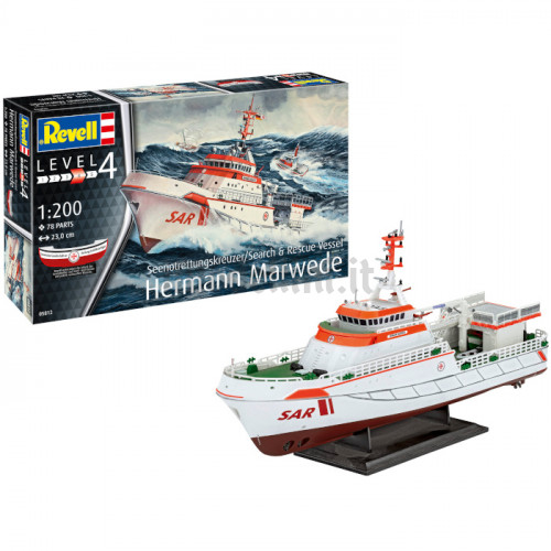 Nave da Ricerca e Soccorso SAR Vessel Hermann Marwede 1:200