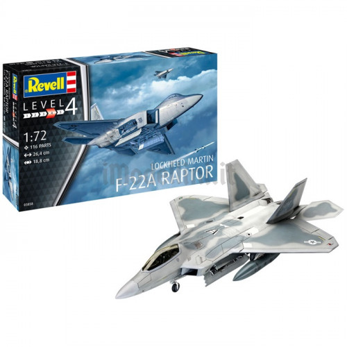 Lockheed Martin F-22A Raptor 1:72