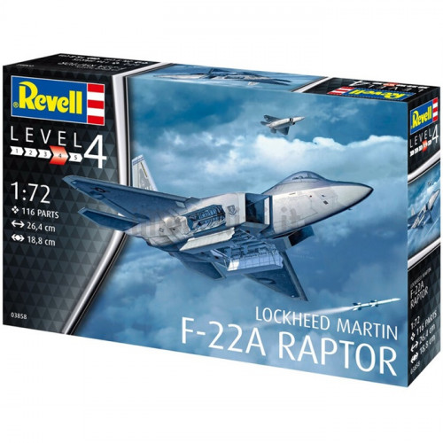 Lockheed Martin F-22A Raptor 1:72