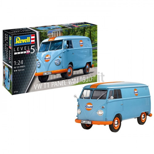 Volkswagen T1 Panel Van Gulf 1:24