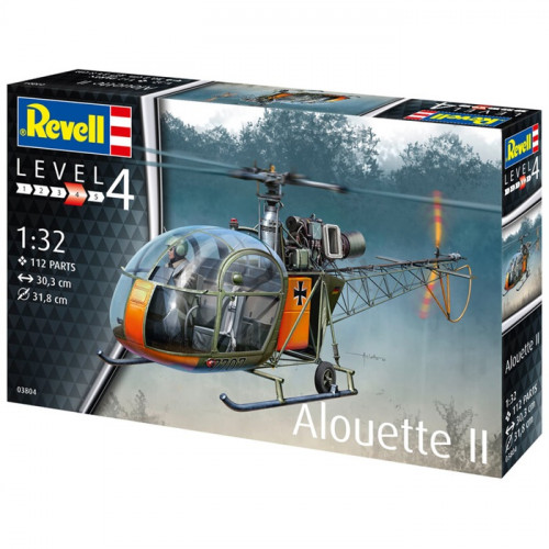 Elicottero Alouette II 1:32
