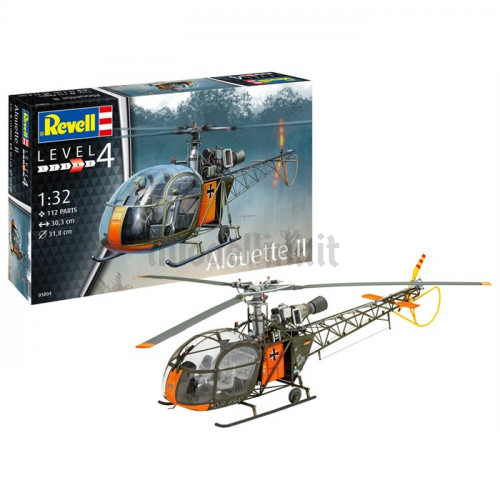 Elicottero Alouette II 1:32