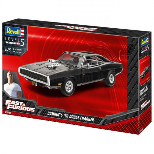 Fast & Furious - Dominic's Dodge Charger 1970 1:25