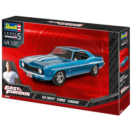 Fast & Furious - Chevy Yenko Camaro 1969 1:25