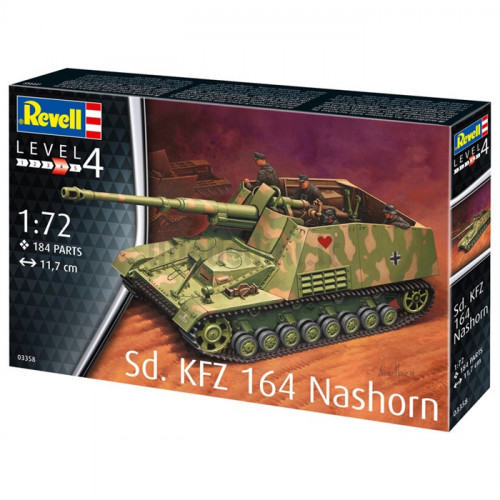 Controcarro Semovente Tedesco Sd.Kfz. 164 Nashorn 1:72