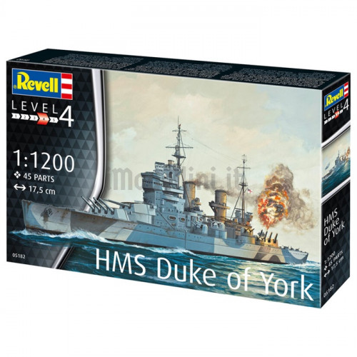 Nave Corazzata HMS Duke of York 1:1200