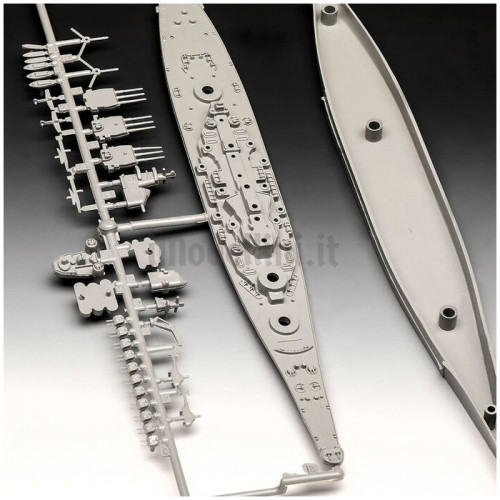 Nave Corazzata USS New Jersey 1:1200