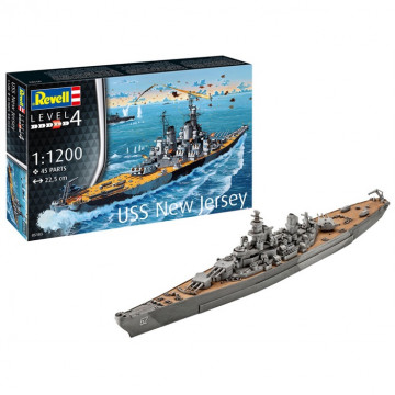 Nave Corazzata USS New Jersey 1:1200
