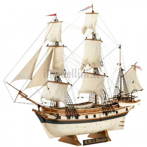 Veliero HMS Beagle Darwin's Historical Discovery Barque 1:96