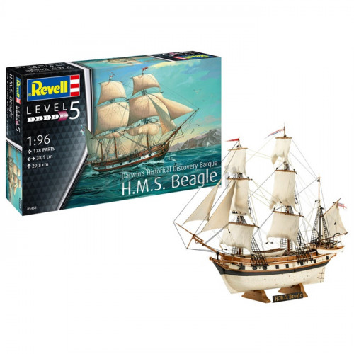Veliero HMS Beagle Darwin's Historical Discovery Barque 1:96