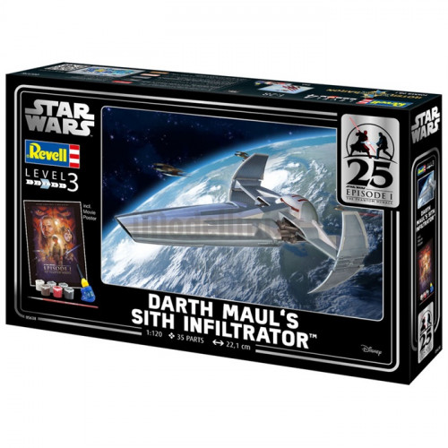Gift Set Episode 1 25th Darth Maul's Sith Infiltrator 1:120