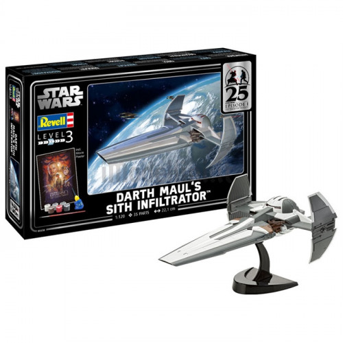 Gift Set Episode 1 25th Darth Maul's Sith Infiltrator 1:120