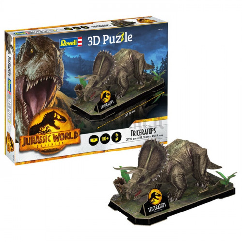 Puzzle 3D Jurassic World Dominion - Triceratops