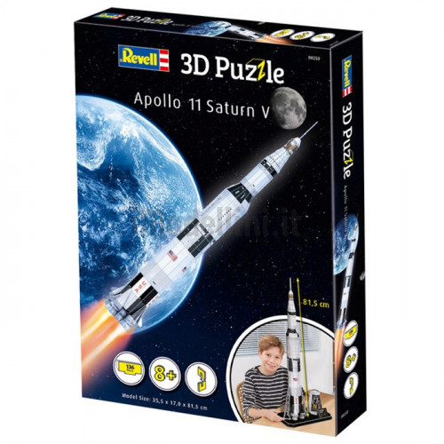 Puzzle 3D Apollo 11 Saturn V