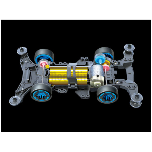 Mini 4WD Eleglitter con Telaio VZ