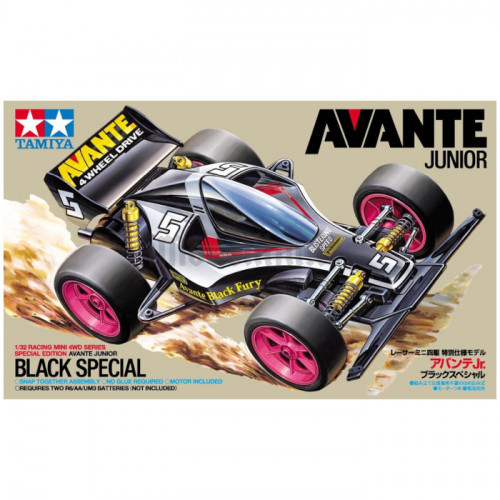 Mini 4WD Avante Junior Black Special Limited Edition