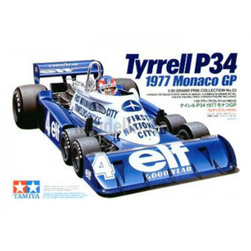 Tyrrell P34 1977 Monaco GP 1:20