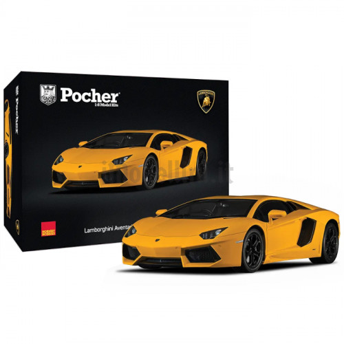 Lamborghini Aventador LP 700-4 Giallo Orion 1:8