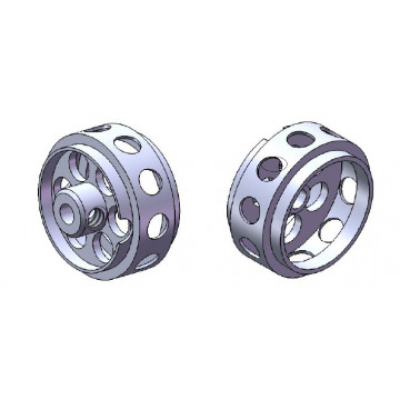 Cerchi in Alluminio da 16.5x8.2mm Air System