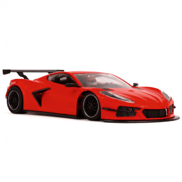 Corvette C8.R Test Car Red