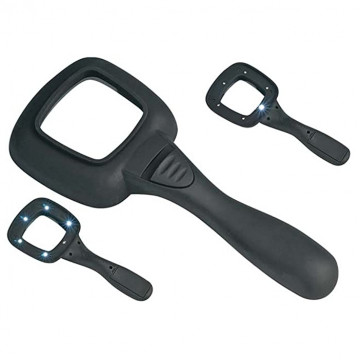 Lente di Ingrandimento 4X da 6.3cm con 6 Led