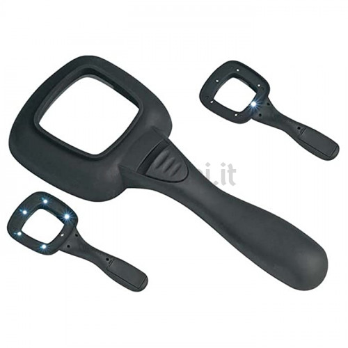 Lente di Ingrandimento 4X da 6.3cm con 6 Led