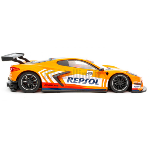 Corvette C8.R n.40 Repsol Livery Orange